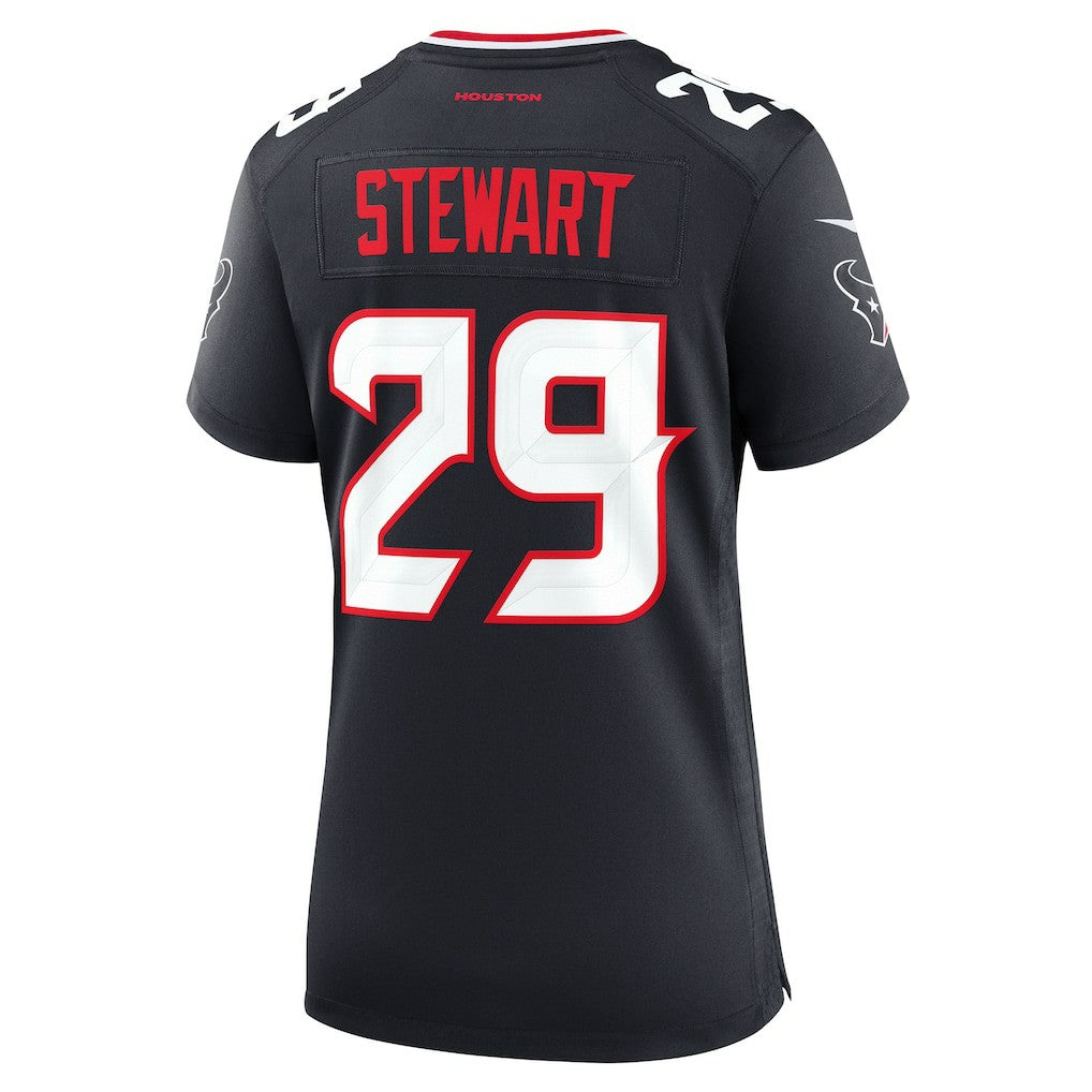 M.J. Stewart Houston Texans Women's Team Game Jersey - Navy Jerseys