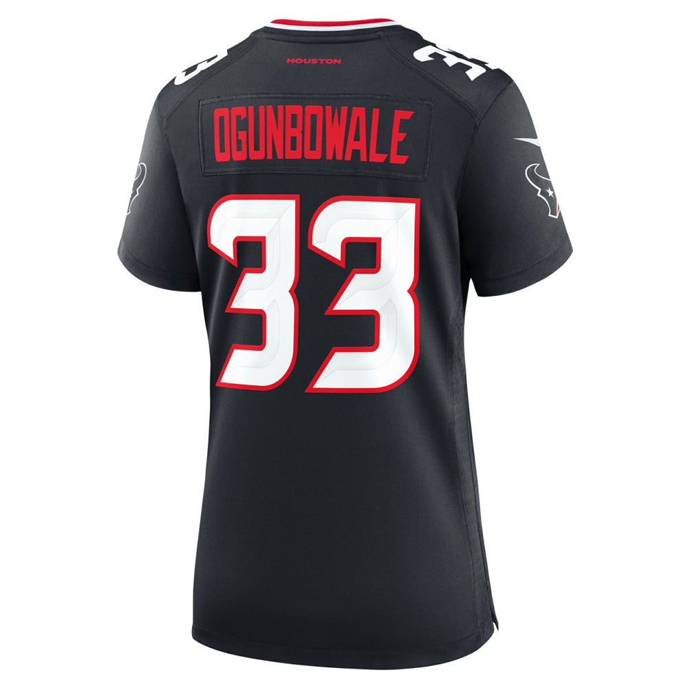Dare Ogunbowale Houston Texans Women's Team Game Jersey - Navy Jerseys