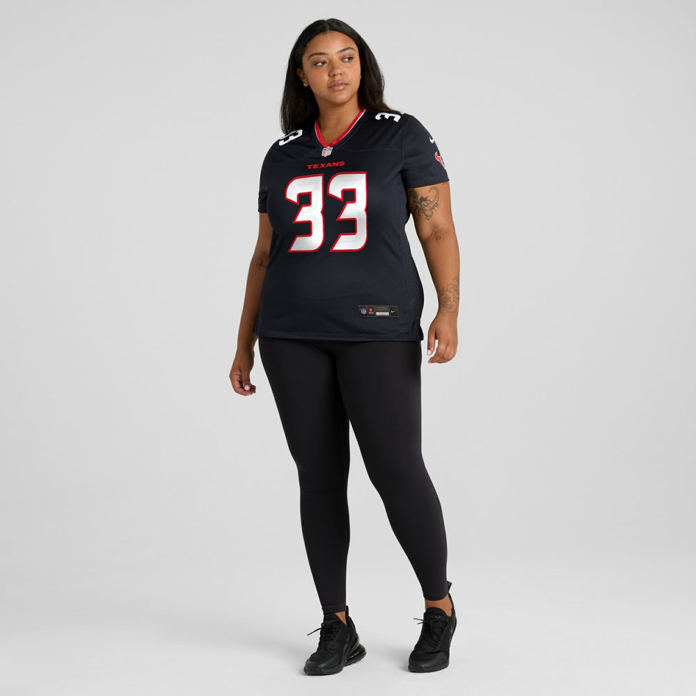 Dare Ogunbowale Houston Texans Women's Team Game Jersey - Navy Jerseys