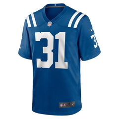 Tyler Goodson Indianapolis Colts Game Jersey - Royal Jerseys