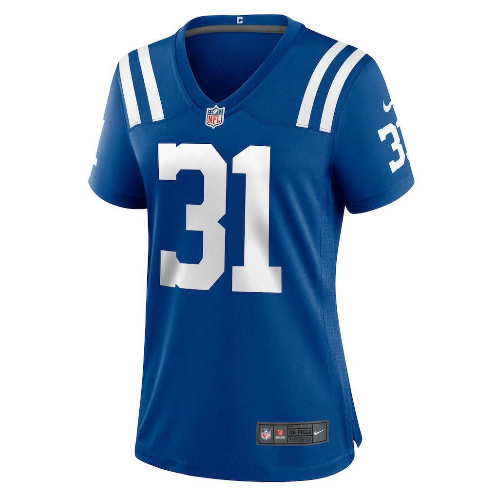 Tyler Goodson Indianapolis Colts Women's Game Jersey - Royal Jerseys