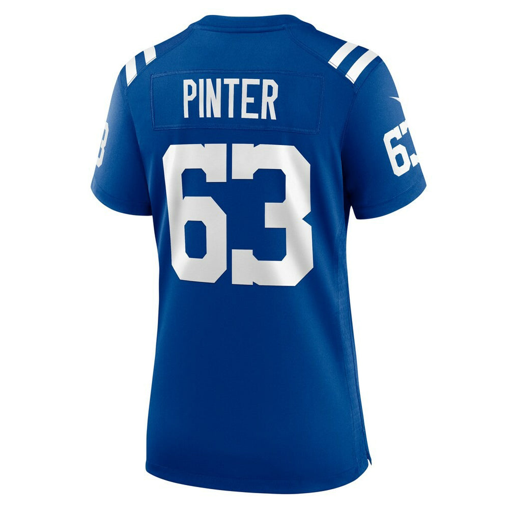 Danny Pinter Indianapolis Colts Women's Game Jersey - Royal Jerseys