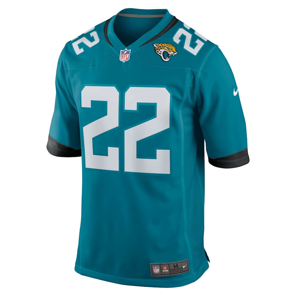 Jarrian Jones Jacksonville Jaguars Team Game Jersey - Teal Jerseys