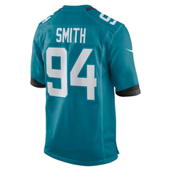 Maason Smith Jacksonville Jaguars Team Game Jersey - Teal Jerseys