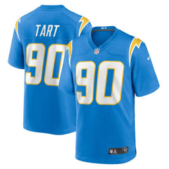 Teair Tart Los Angeles Chargers Team Game Jersey - Powder Blue Jerseys