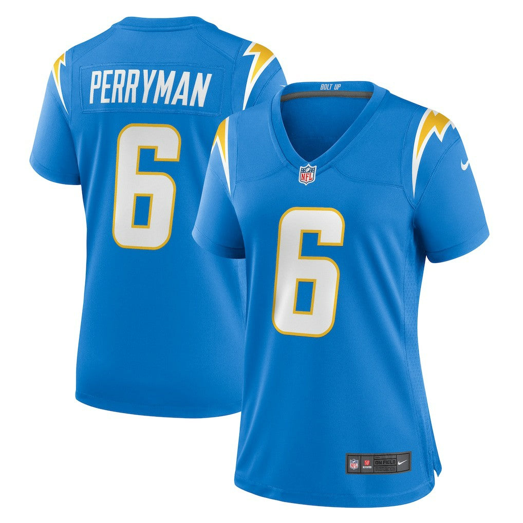 Denzel Perryman Los Angeles Chargers Women's Game Jersey - Powder Blue Jerseys