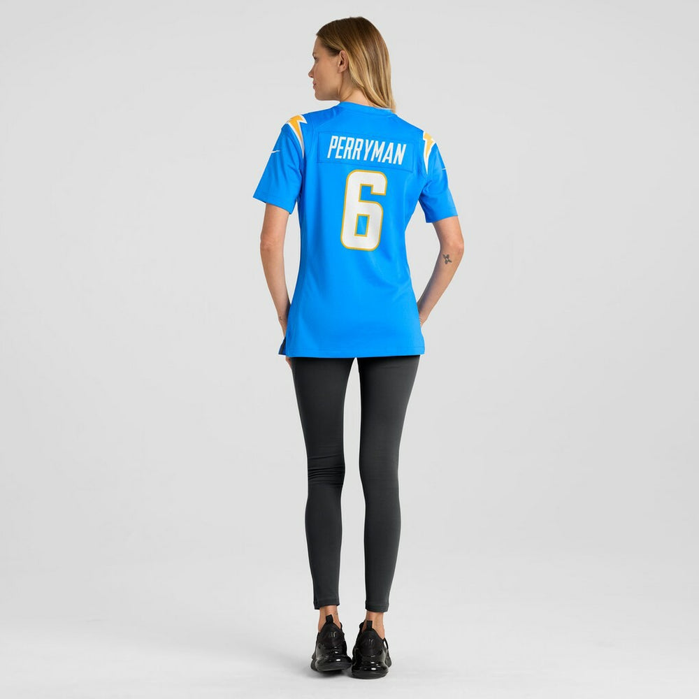 Denzel Perryman Los Angeles Chargers Women's Game Jersey - Powder Blue Jerseys