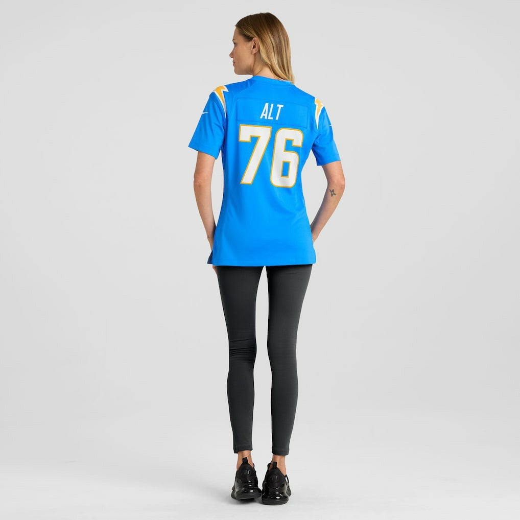 Joe Alt Los Angeles Chargers Women's Game Jersey - Powder Blue Jerseys