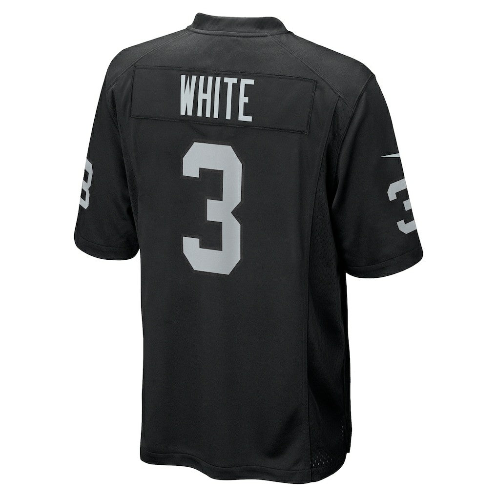 Zamir White Las Vegas Raiders Team Game Jersey - Black Jerseys