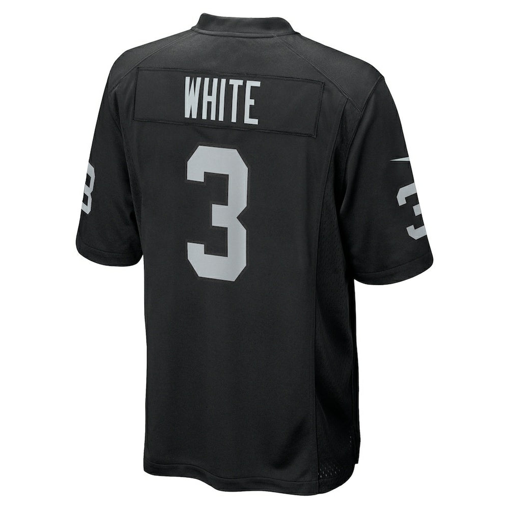 Zamir White Las Vegas Raiders Team Game Jersey - Black Jerseys