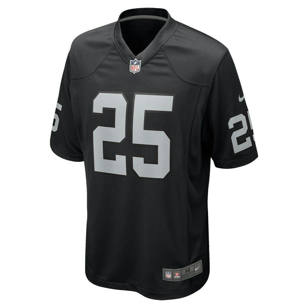 Decamerion Richardson Las Vegas Raiders Team Game Jersey - Black Jerseys