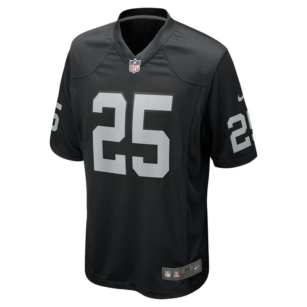 Decamerion Richardson Las Vegas Raiders Team Game Jersey - Black Jerseys