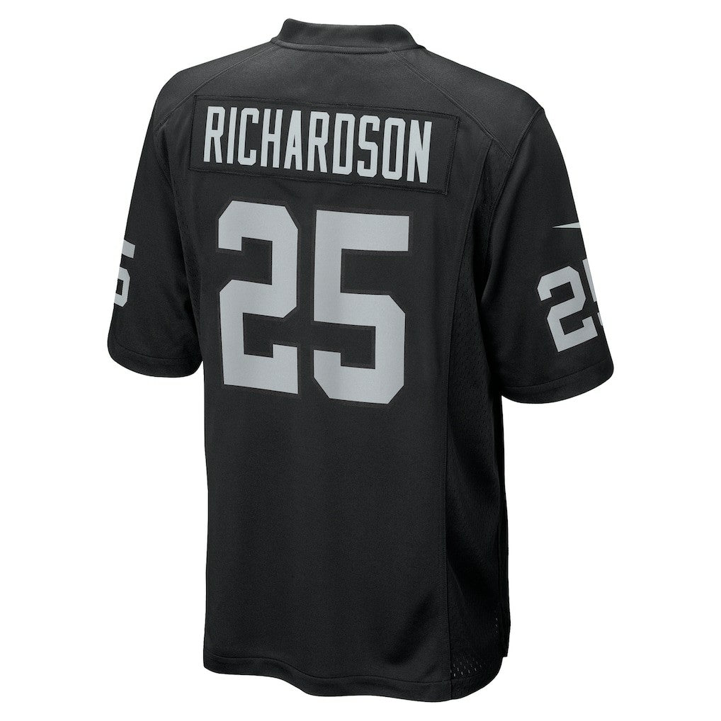 Decamerion Richardson Las Vegas Raiders Team Game Jersey - Black Jerseys