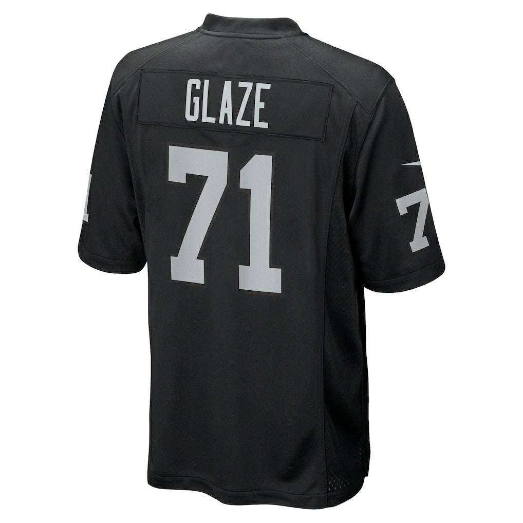 DJ Glaze Las Vegas Raiders Team Game Jersey - Black Jerseys