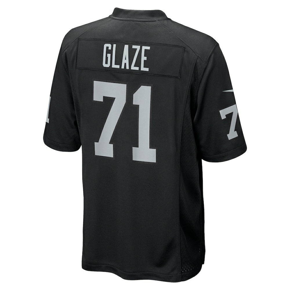 DJ Glaze Las Vegas Raiders Team Game Jersey - Black Jerseys