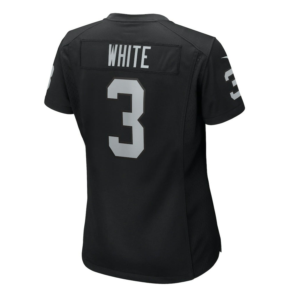 Zamir White Las Vegas Raiders Women's Game Jersey - Black Jerseys