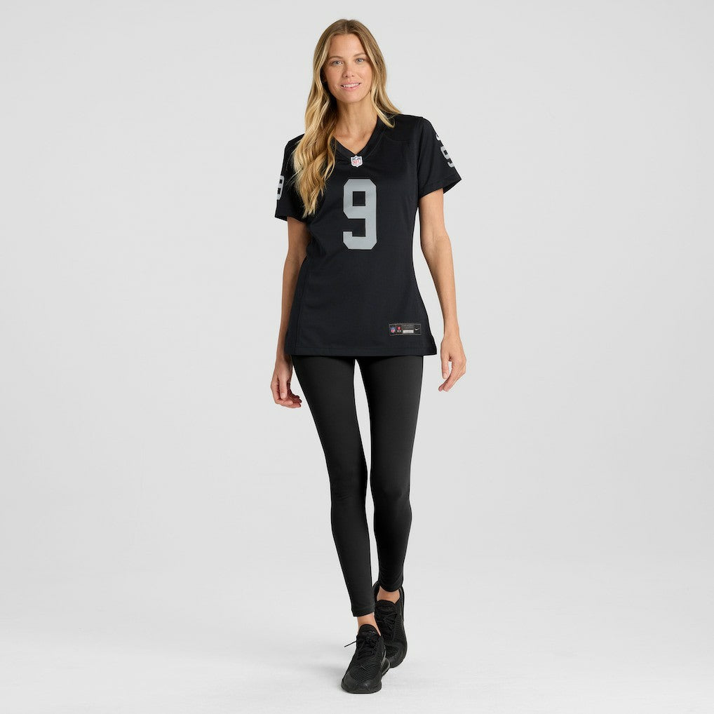 Tyree Wilson Las Vegas Raiders Women's Game Jersey - Black Jerseys