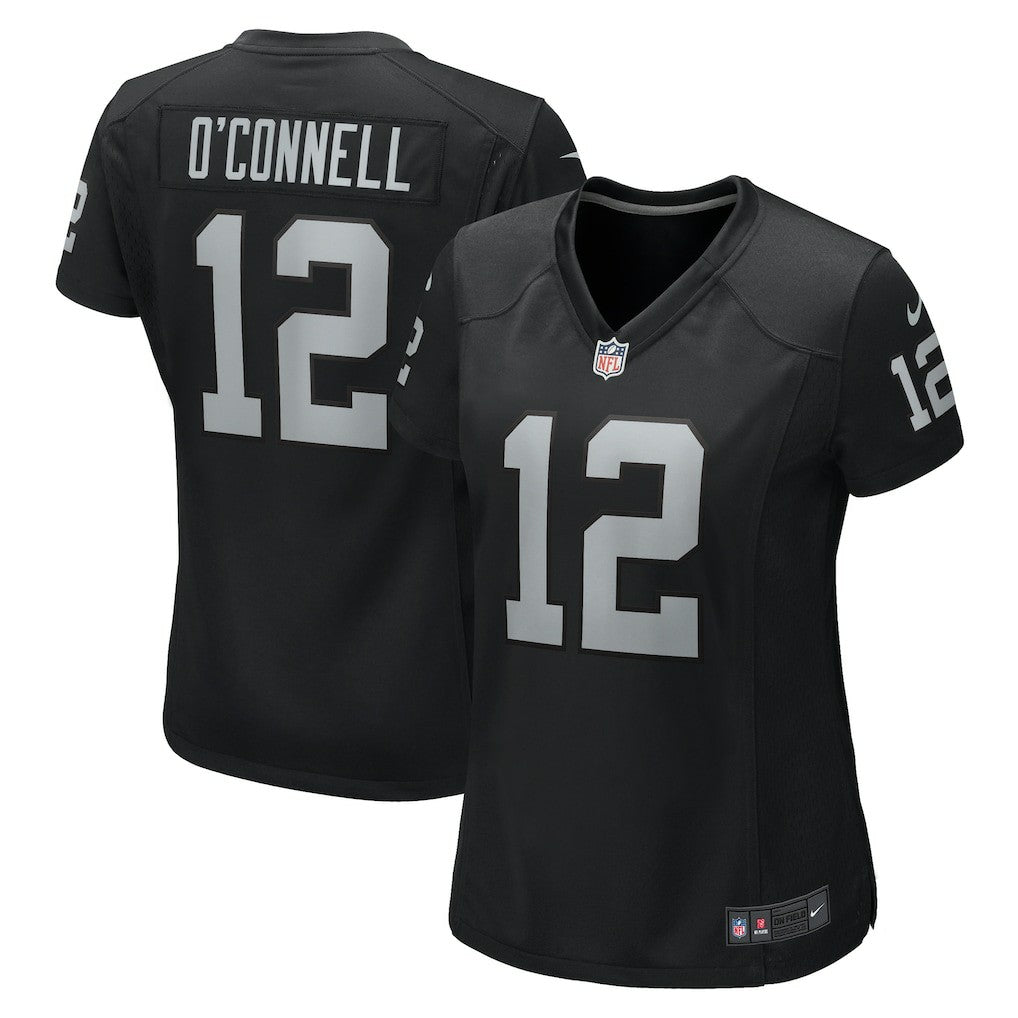 Aidan O'Connell Las Vegas Raiders Women's Game Jersey - Black Jerseys