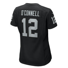 Aidan O'Connell Las Vegas Raiders Women's Game Jersey - Black Jerseys