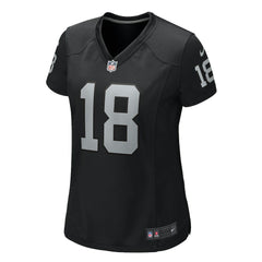 Jack Jones Las Vegas Raiders Women's Game Jersey - Black Jerseys