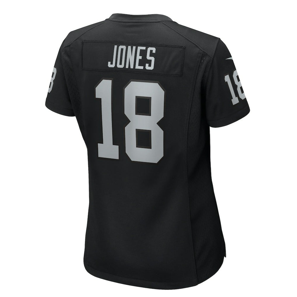 Jack Jones Las Vegas Raiders Women's Game Jersey - Black Jerseys