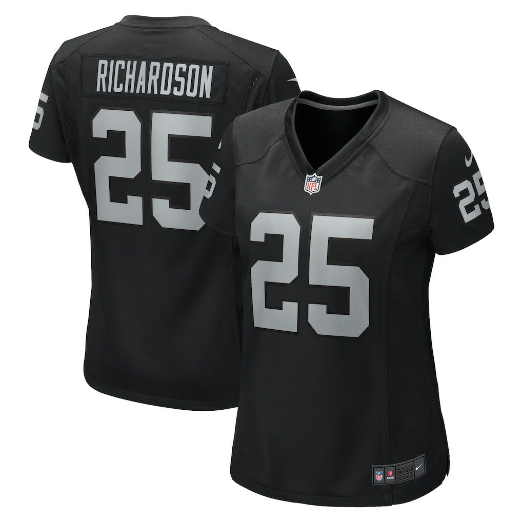 Decamerion Richardson Las Vegas Raiders Women's Game Jersey - Black Jerseys