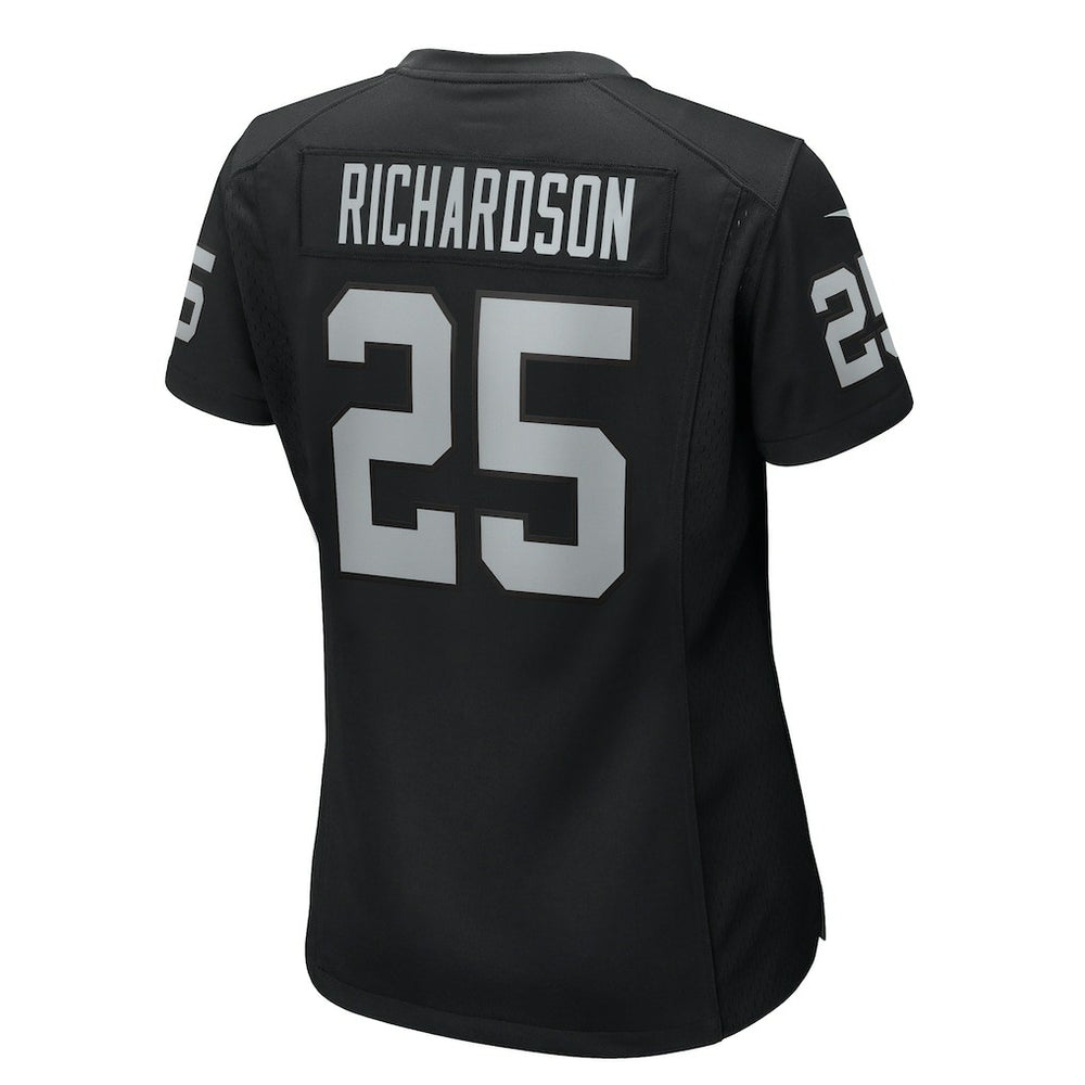 Decamerion Richardson Las Vegas Raiders Women's Game Jersey - Black Jerseys