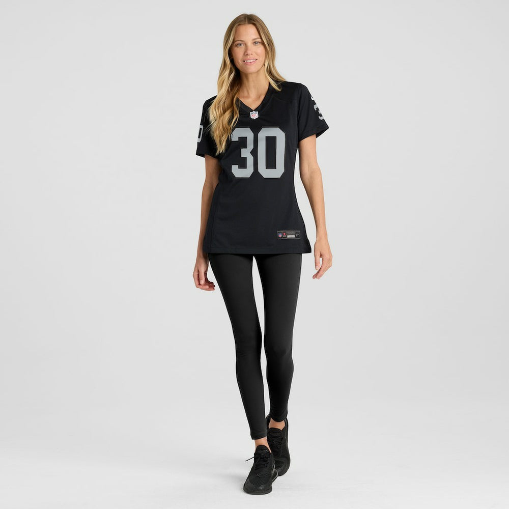 Darnay Holmes Las Vegas Raiders Women's Game Jersey - Black Jerseys