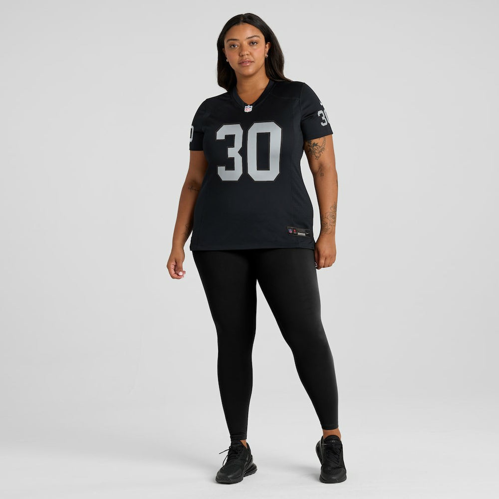 Darnay Holmes Las Vegas Raiders Women's Game Jersey - Black Jerseys