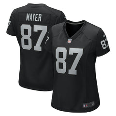Michael Mayer Las Vegas Raiders Women's Game Jersey - Black Jerseys