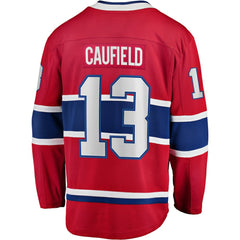 Cole Caufield Montreal Canadiens Fanatics Home Premier Breakaway Player Jersey - Red | US 202226837
