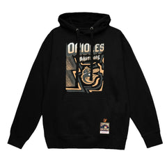 Baltimore Orioles Mitchell & Ness Sidewalk Sketch Pullover Hoodie - Black Hoodies