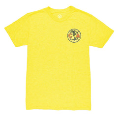 Luis Malagón Club America 1863FC Vintage Player Name & Number Tri-blend T-Shirt Yellow