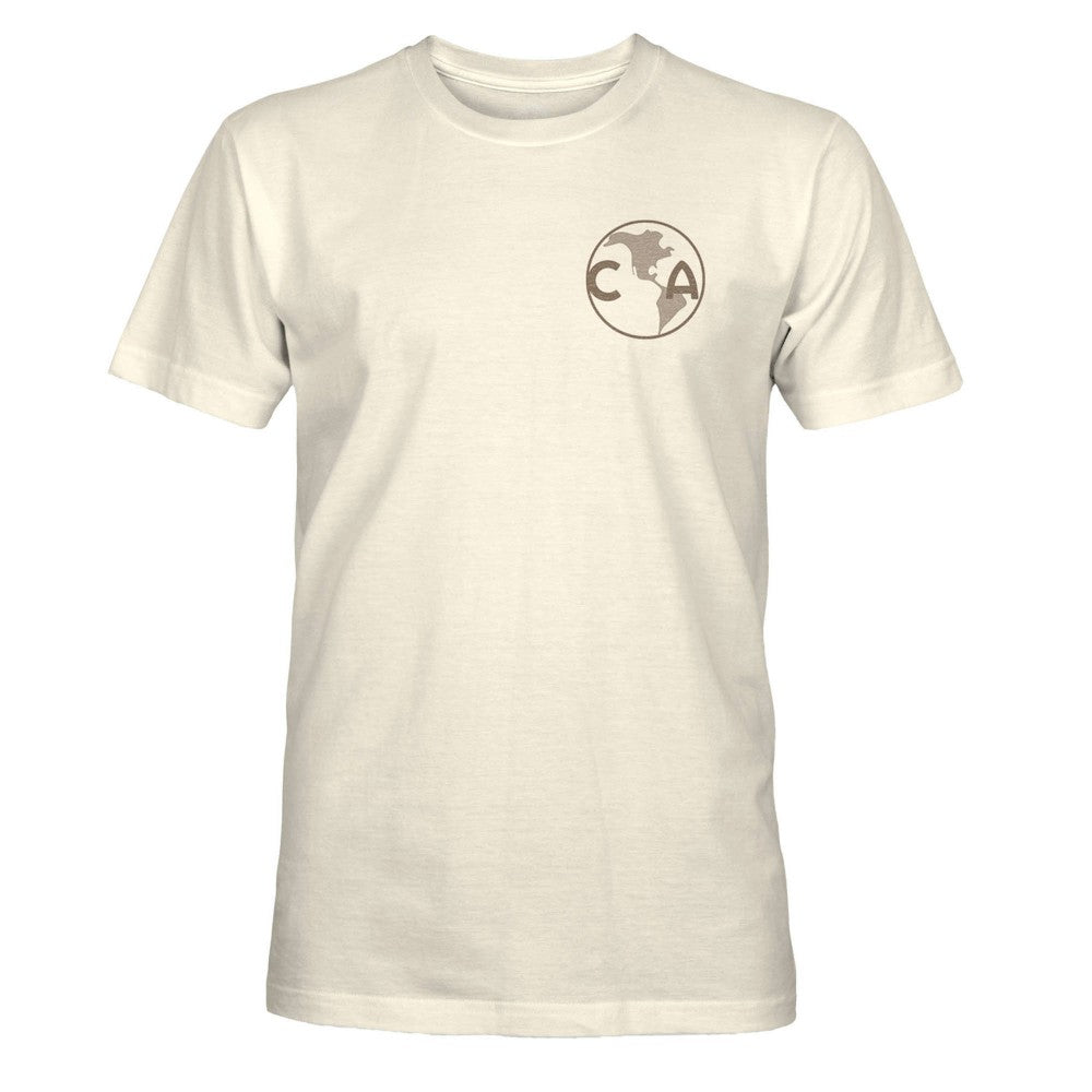 Club America 1863FC Vintage Photo T-Shirt Tan