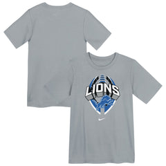 Detroit Lions Preschool Icon Legend Dri-FIT T-Shirt - Gray T-shirts