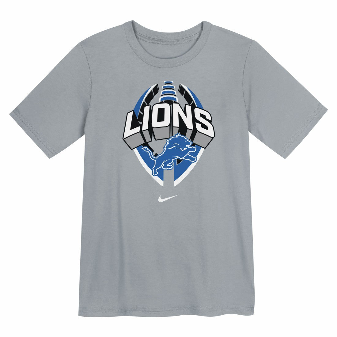 Detroit Lions Preschool Icon Legend Dri-FIT T-Shirt - Gray T-shirts
