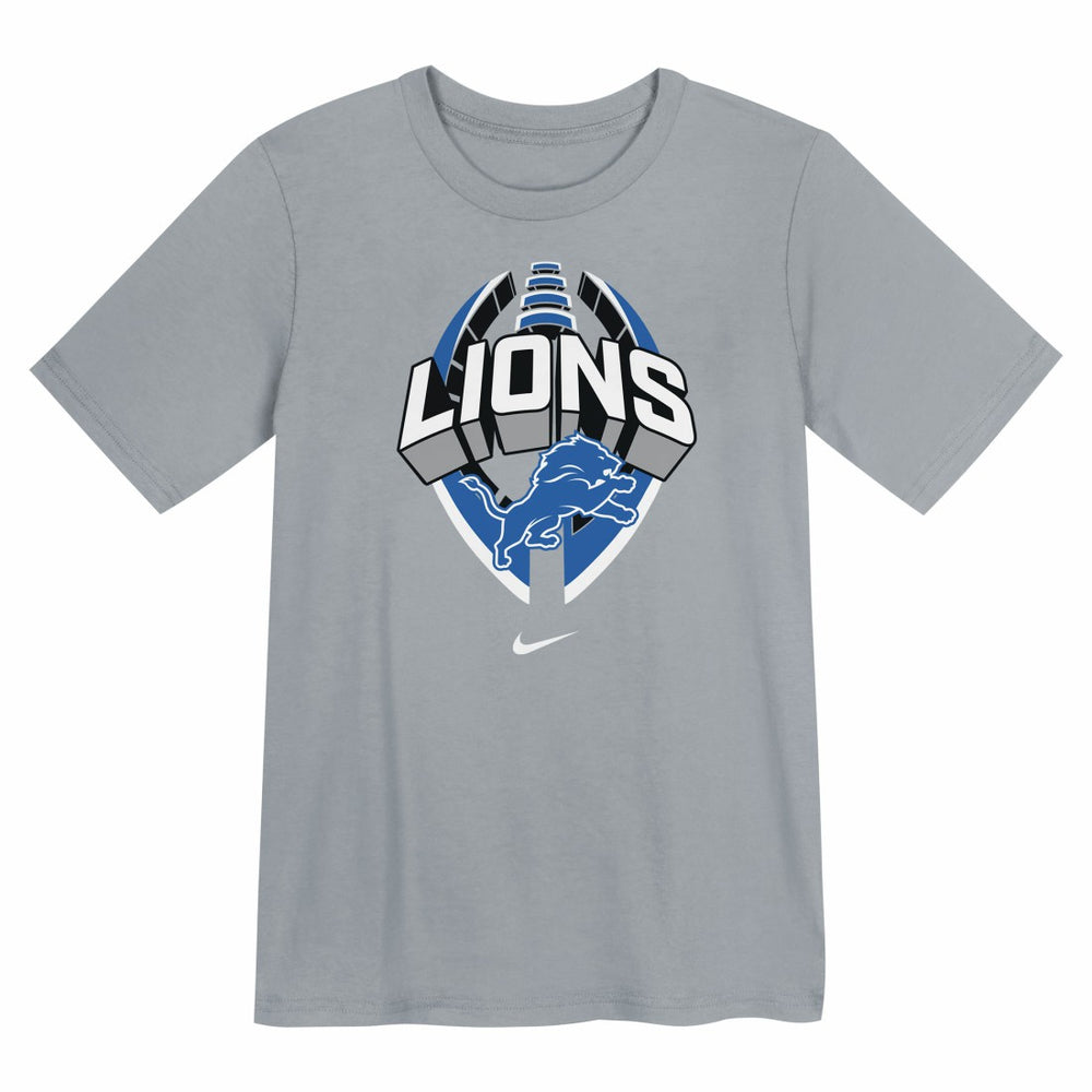 Detroit Lions Preschool Icon Legend Dri-FIT T-Shirt - Gray T-shirts