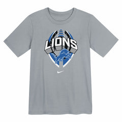 Detroit Lions Preschool Icon Legend Dri-FIT T-Shirt - Gray T-shirts