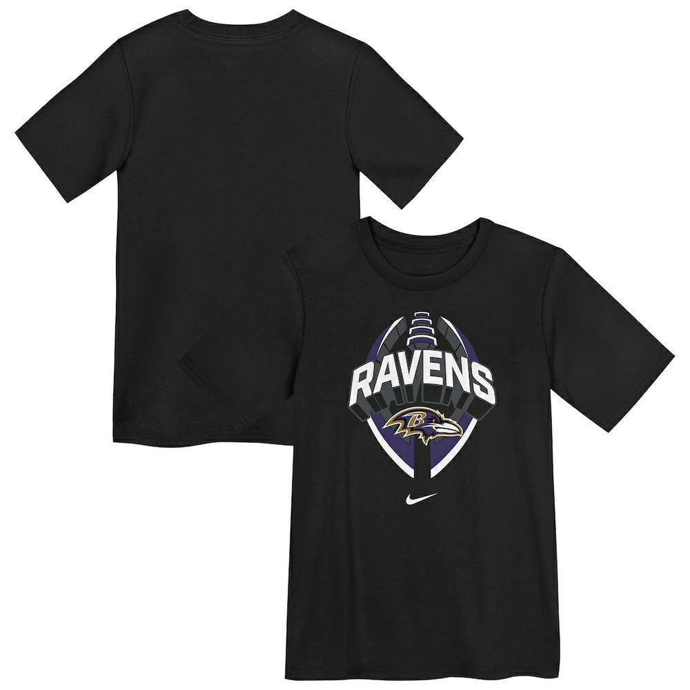Baltimore Ravens Preschool Icon Legend Dri-FIT T-Shirt - Black T-shirts