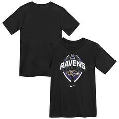 Baltimore Ravens Preschool Icon Legend Dri-FIT T-Shirt - Black T-shirts