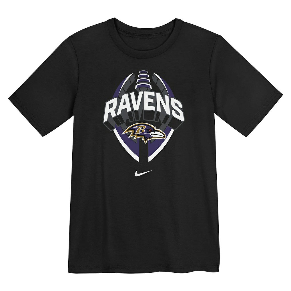 Baltimore Ravens Preschool Icon Legend Dri-FIT T-Shirt - Black T-shirts
