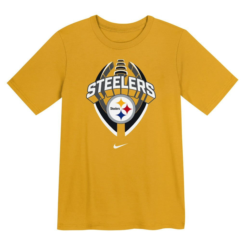 Pittsburgh Steelers Preschool Icon Legend Dri-FIT T-Shirt - Gold T-shirts