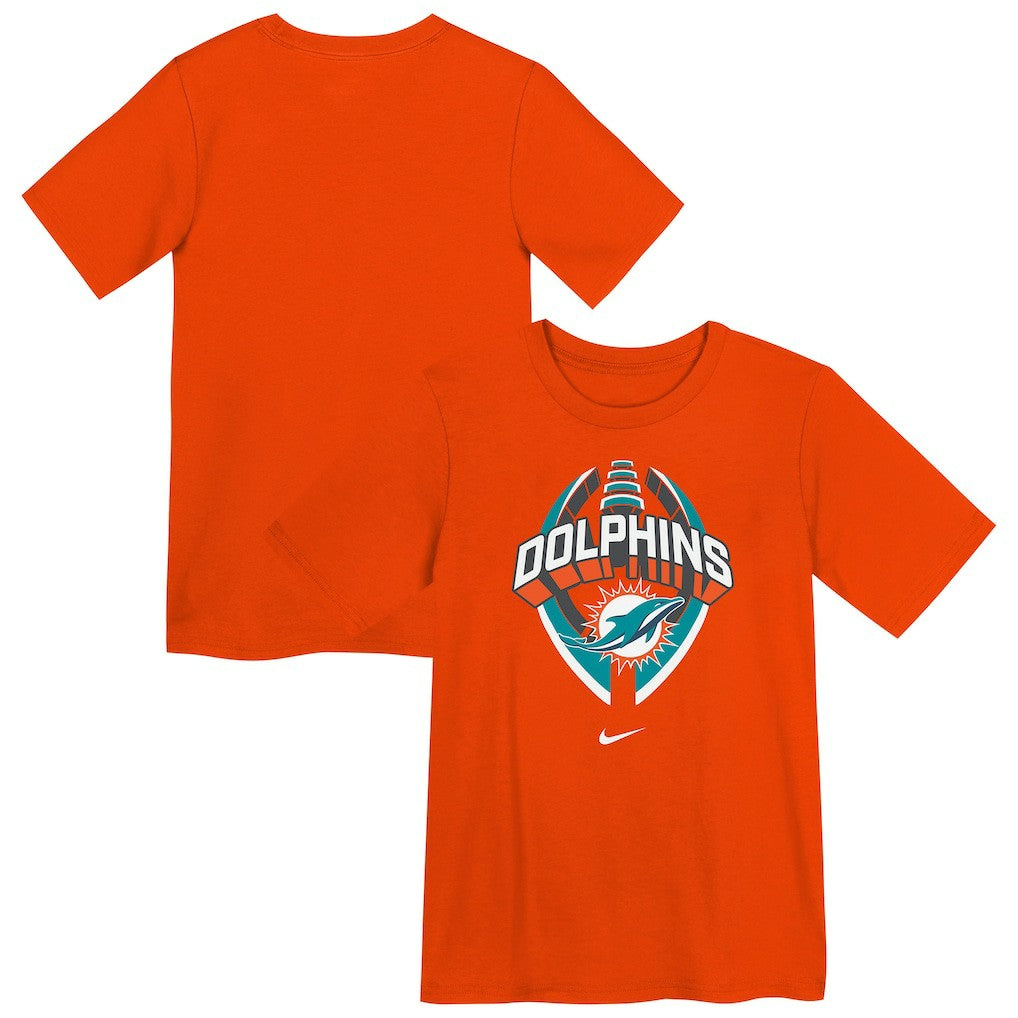 Miami Dolphins Preschool Icon Legend Dri-FIT T-Shirt - Orange T-shirts
