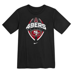 San Francisco 49ers Preschool Icon Legend Dri-FIT T-Shirt - Black T-shirts