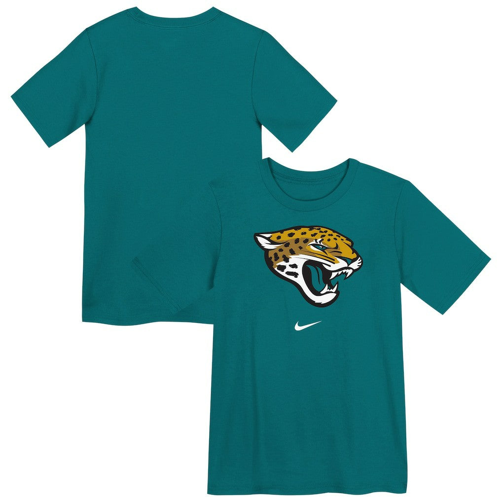 Jacksonville Jaguars Preschool Primary Logo Legend Performance T-Shirt - Teal T-shirts