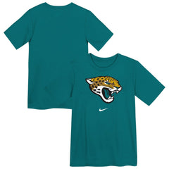 Jacksonville Jaguars Preschool Primary Logo Legend Performance T-Shirt - Teal T-shirts