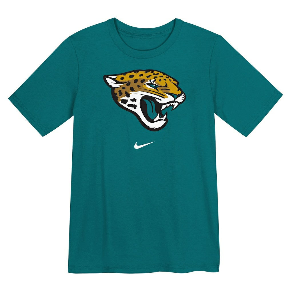 Jacksonville Jaguars Preschool Primary Logo Legend Performance T-Shirt - Teal T-shirts