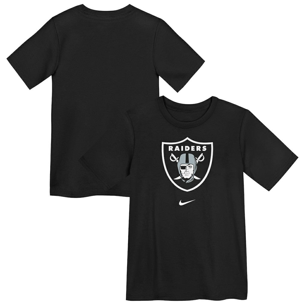 Las Vegas Raiders Preschool Primary Logo Legend Performance T-Shirt - Black T-shirts