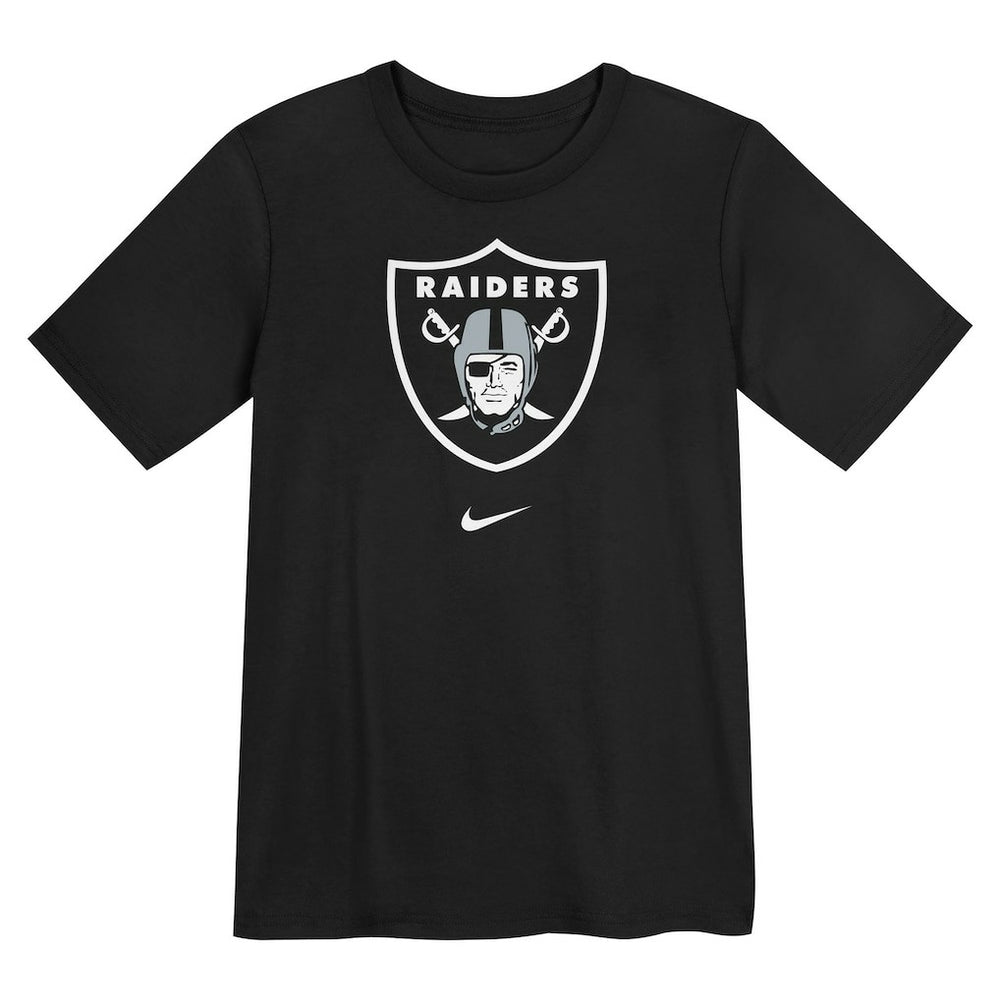 Las Vegas Raiders Preschool Primary Logo Legend Performance T-Shirt - Black T-shirts