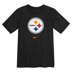 Pittsburgh Steelers Preschool Primary Logo Legend Performance T-Shirt - Black T-shirts
